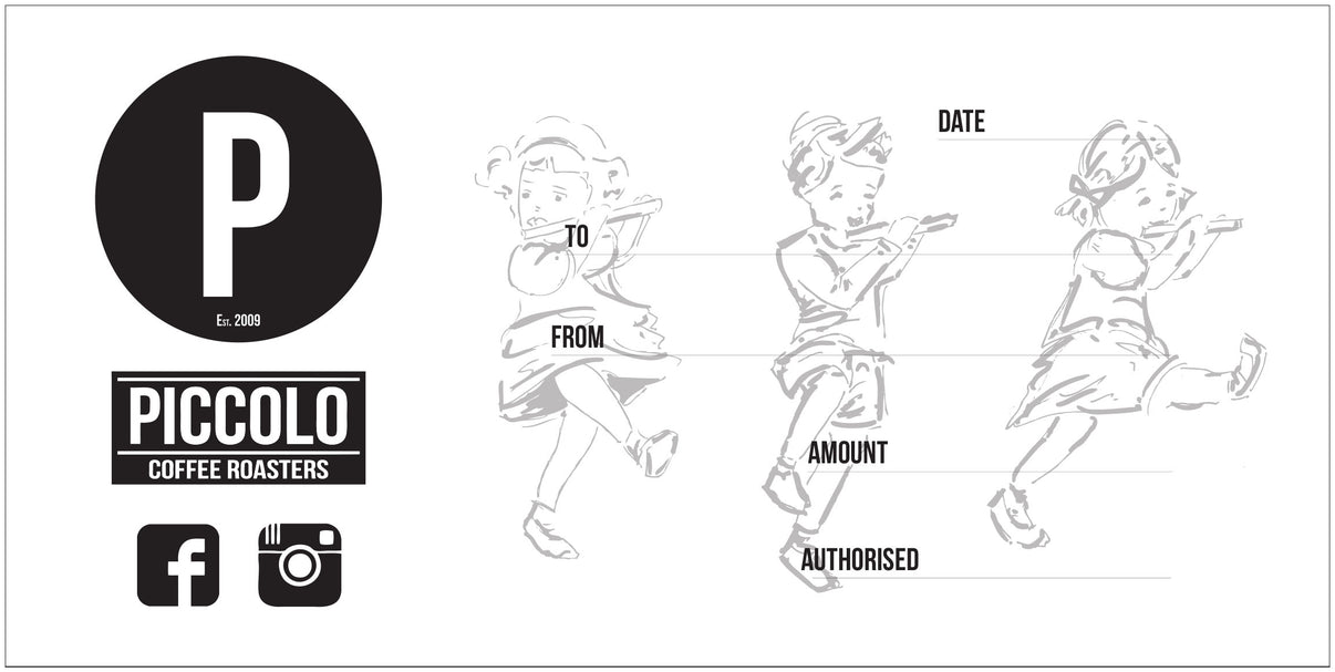 Gift Voucher Piccolo Coffee Roasters